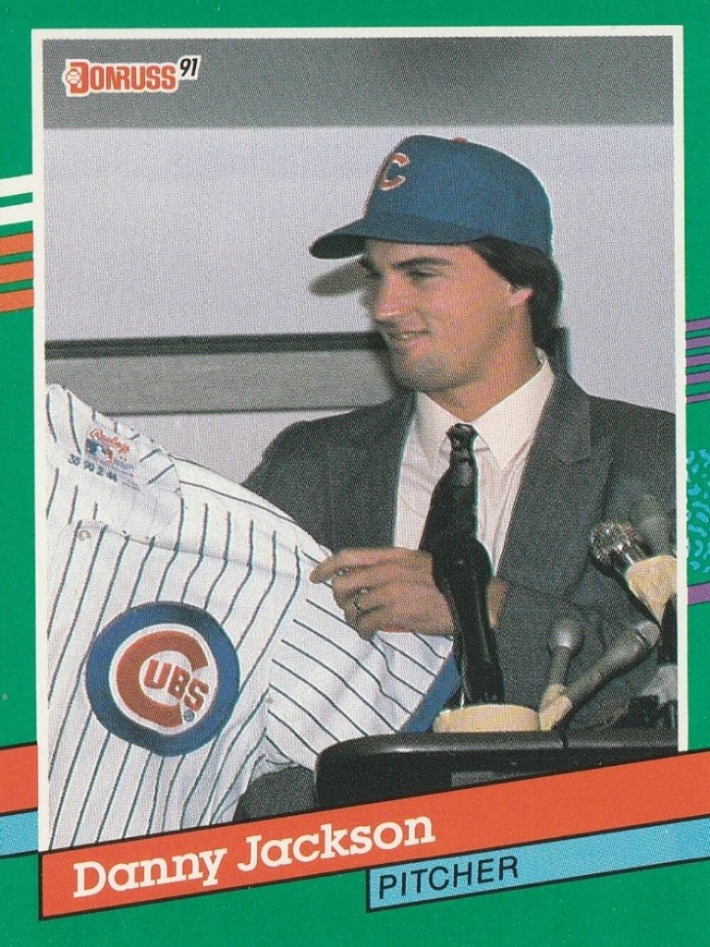 Danny Jackson - Donruss 91 Baseball Card